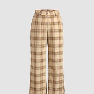 Cider plaid pants